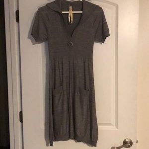 Uncle Frank gray sweater dress